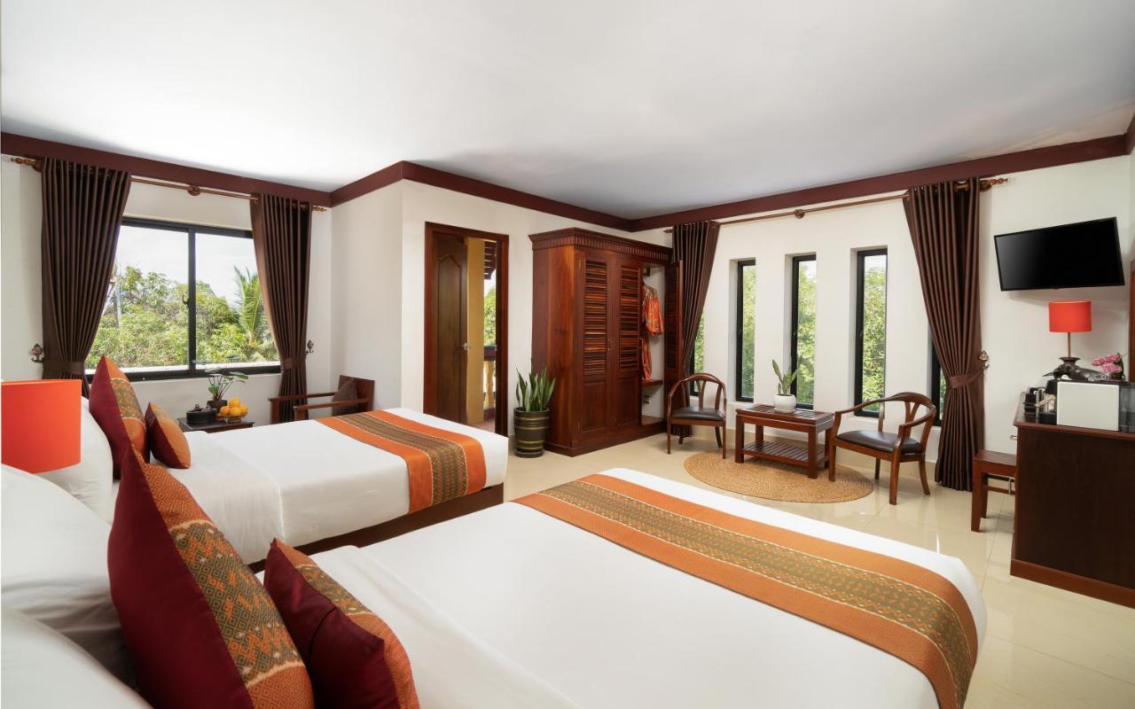 Khemara Sovannphum Hotel Siem Reap Bagian luar foto
